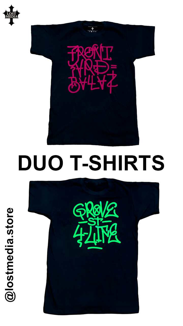 "GTA SanAndreas" duo t-shirts