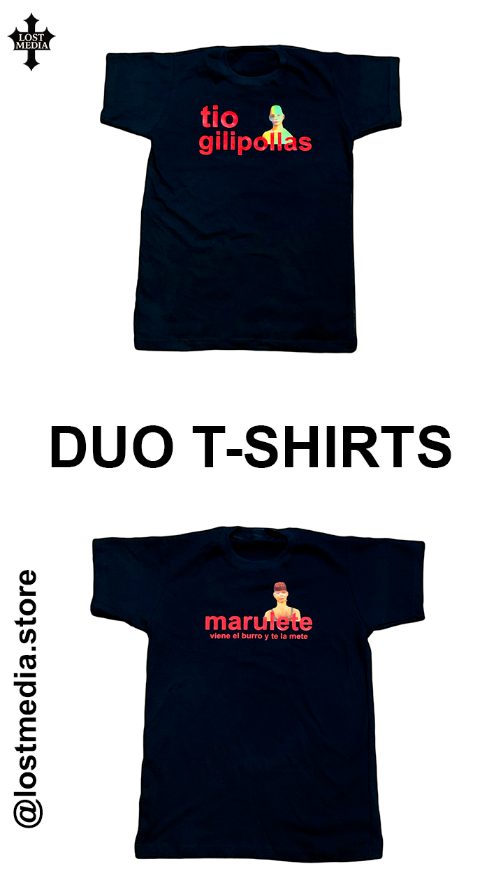 "Marulete & Tio Gillipollas" duo t-shirts